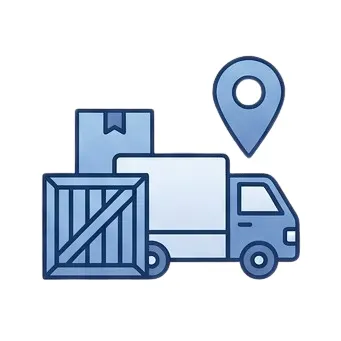 Icon representing Logistics